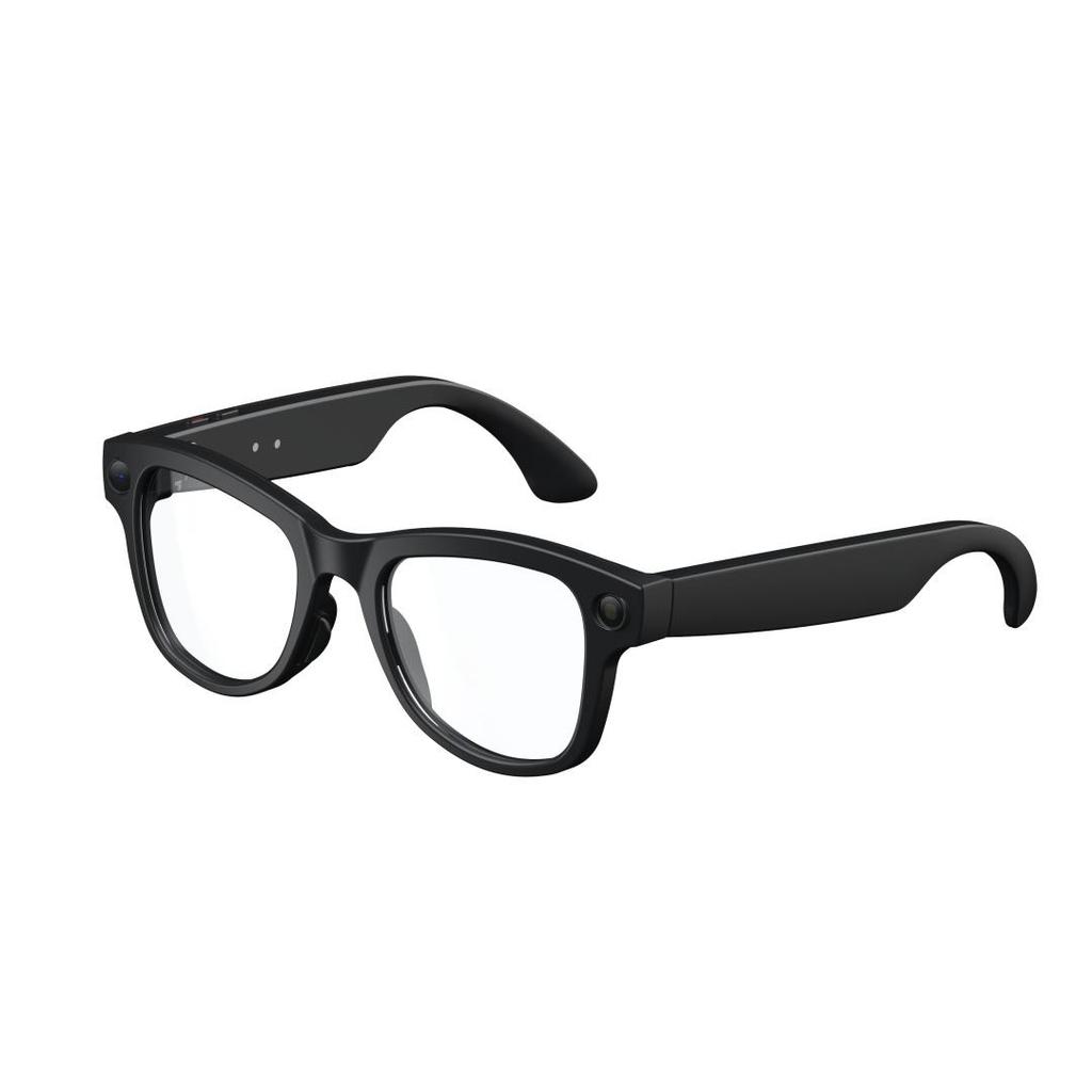 M02 AI Smart Glasses Auto-tinting Lenses Classic Design BT5.3 4K HD Hands-free 8MP Camera With Charging Case IP54 Stylish Portable Glasses