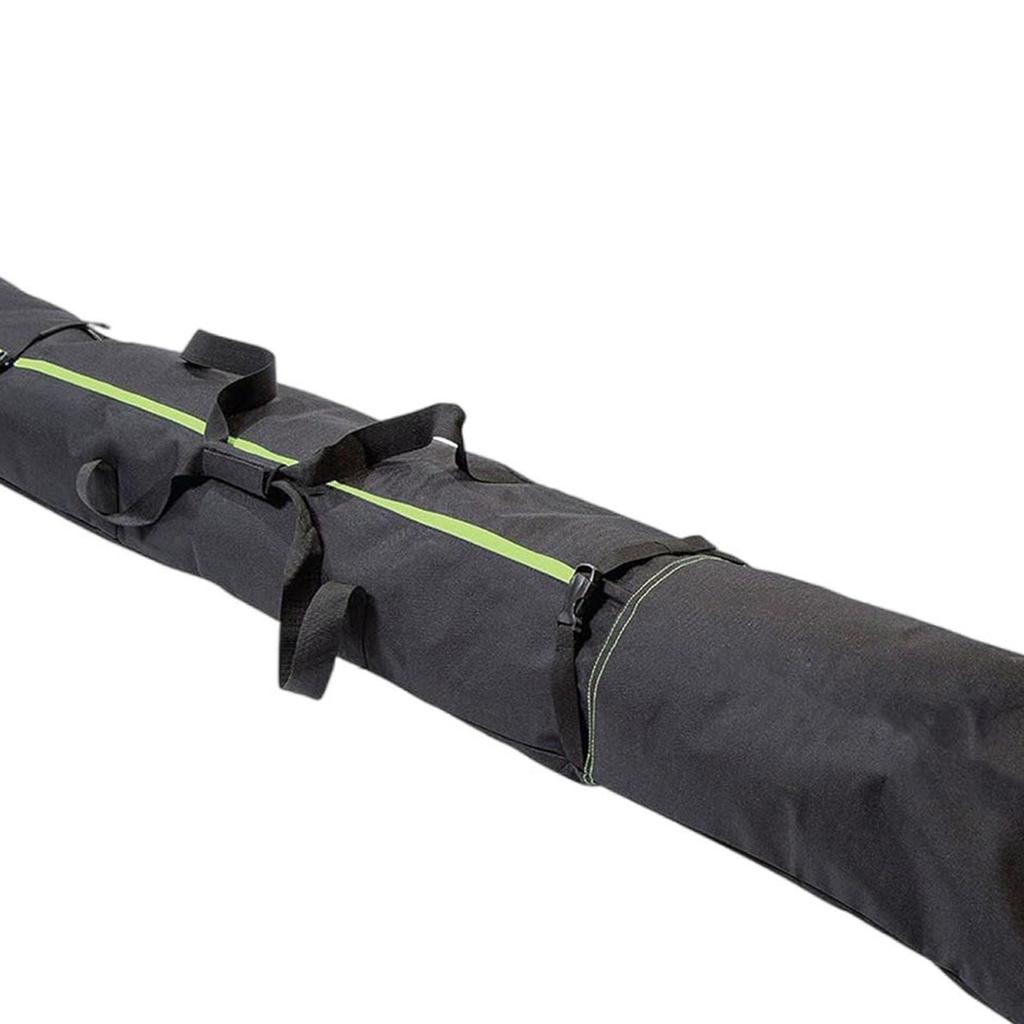 Large Capacity Ski Bag 200cm Waterproof Snowboard Pouch Durable Travel Storage for Skis Poles and Winter Gear