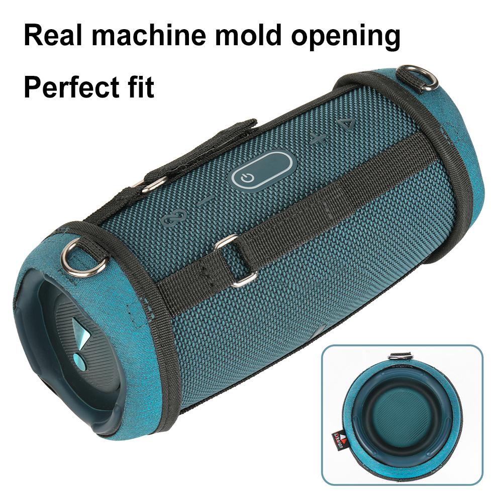 For JBL Charge 5 Bluetooth-Compatible Speaker Silicone Cover Sleeve Silicone Cover Case Protective Skin Holder Carrying Pouch