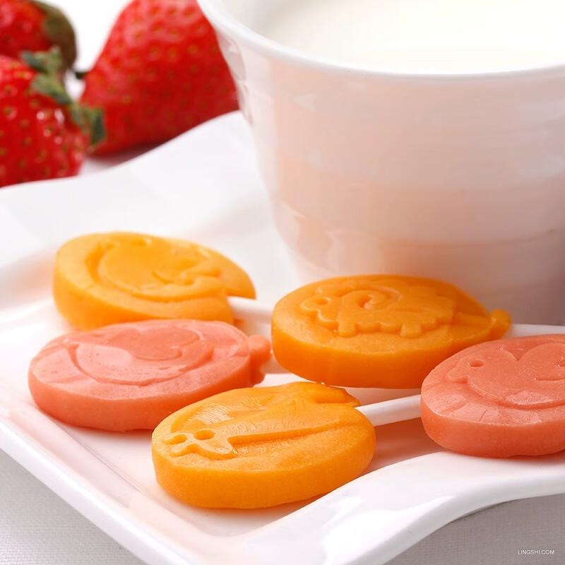 Fujiya Strawberry & Mango Milk Lollipops