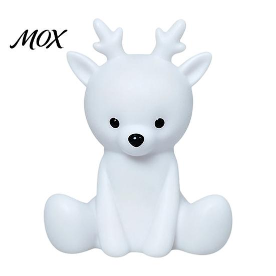 Comforting Nightlight for Dark Fears Cute Animal Night Light Kids, Rabbit Bear Deer Cat Dog Shape LED Bedside Lamp, Soft Glow Nursery Lamp Baby Sleep