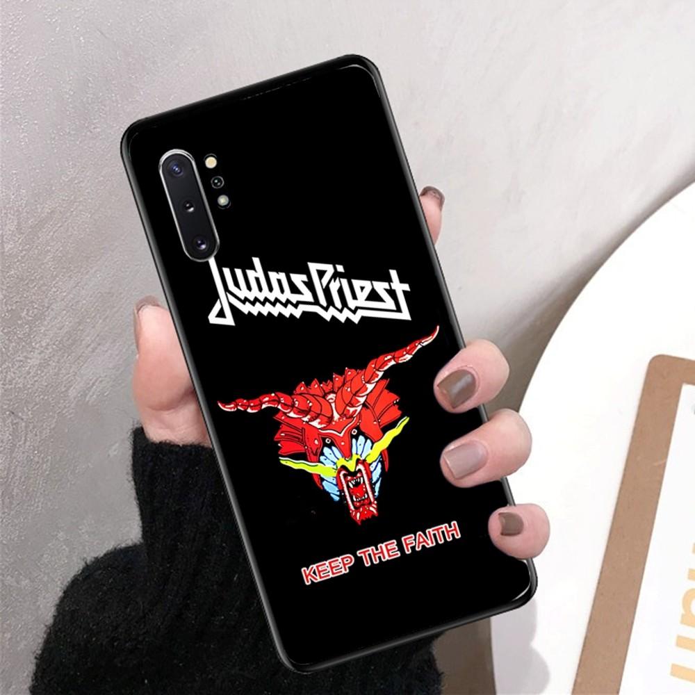 Rock Band J-Judas P-Priest Phone Case For Samsung Note 8 9 10 20 Pro Plus Lite M 10 11 20 30 21 31 51 A 21 22 42 02 03