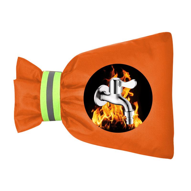 Outdoor Faucet Freeze Protection Cover - 420D Oxford Cloth Insulated Sleeve