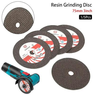 1/5Pcs Tile Marble Cutting Grinding Wheel Polishing Sheet  For 12V Mini Angle Grinder