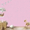 Powder Pink Checkerboard Wallpaper, Subtle Detail 50x1000