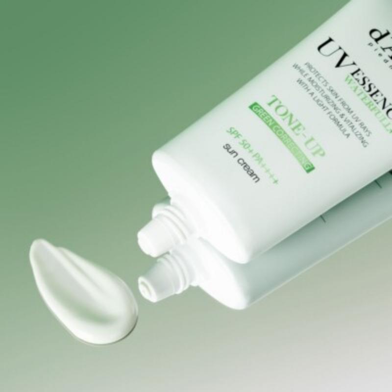 d'Alba Waterfull Tone Up Sun Cream Green Correcting 50ml Duo Set