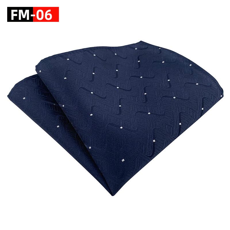 Elegant Plain Polyester Pocket Square for Men - Satin Finish Handkerchief
