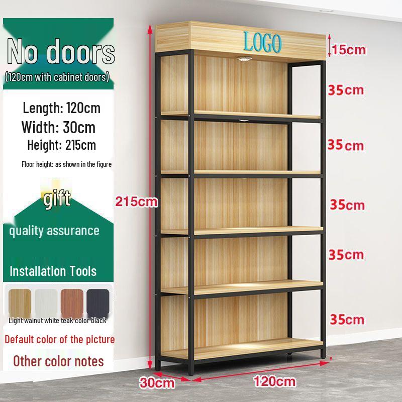 Multi-Layer Gondola Display Rack for Convenience Stores and Supermarkets