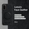Classic Leather Wireless Charging For Magsafe Magnetic Case For Samsung Galaxy S20 Plus Ultra S20Plus Soft Back Cover