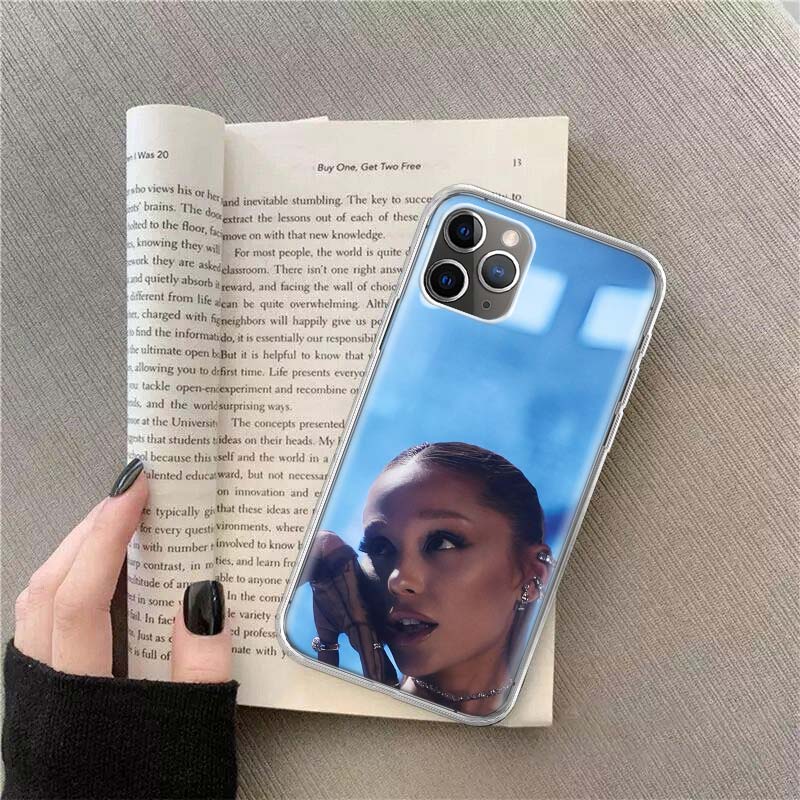 Ariana Grande Phone Case For Apple Iphone 12 13 Mini 14 15 Pro 17 Pro Max Air 11 16E 16 Plus Shell Cover Clear TPU Pro