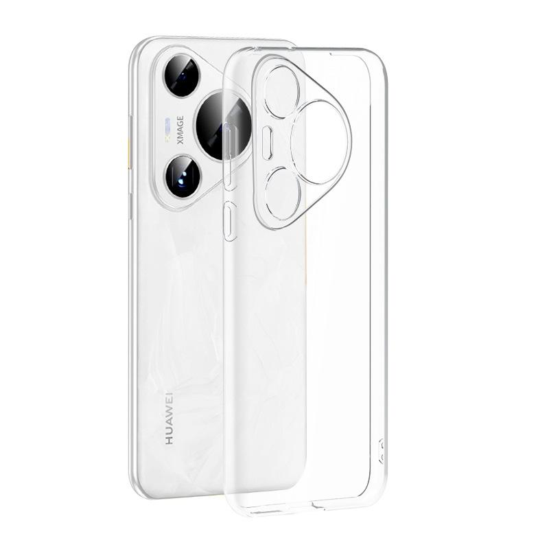 Compatible Transparent Soft Silicone Protective Cover for Huawei Nova13, 12, 10z, 9se, 7, 8, 6, 5, 4E.