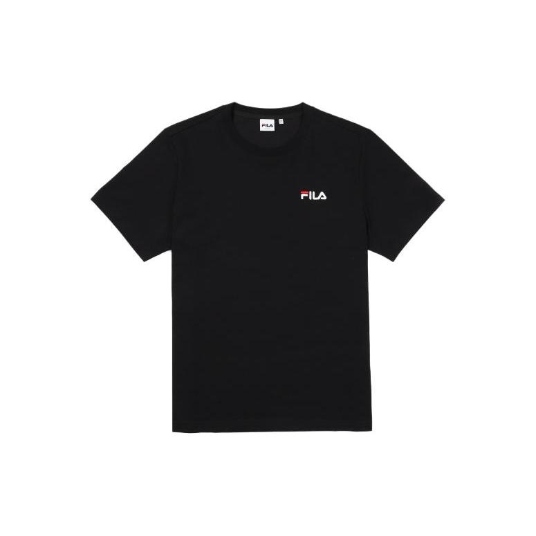 New FILA T Shirts Unisex Black FS2RSF2101X-BLK
