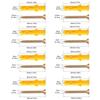 50Sets Self Drilling Expansion Tube Nails M6 M8 M10 Self-Tapping Flat Head Screws Expansion Bolt Pipe Heavy Duty With Screws