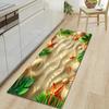 1 ks Plážový vzor měkkých kamenů Podložka na podlahu Moderní kuchyňský polyesterový koberec Protiskluzový Barevný Vnitřní koberec, Pro domácí koupelnu ložnici obývací pokoj dekor