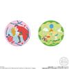 BANDAI Disney Characters Embroidered Can Badge Biscuits Box of 12 (Candy Toys) Biscuits