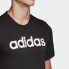 Adidas SS25 American Casual Comfortable Soft Crew Neck Short Sleeve T-Shirt Men Tops Black KA8336