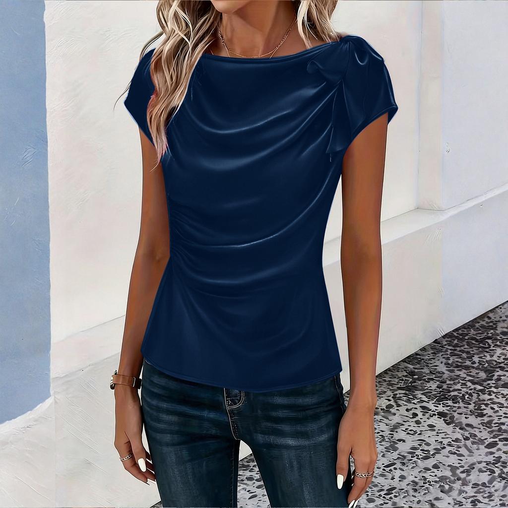 Tops For Women Sleeveless R-Neck Casual T-Shirts