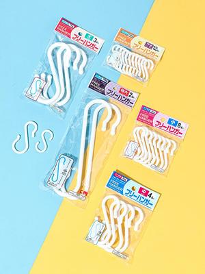 KM S-förmiger nagelfreier Haken für Küche, Bad und Kleiderschrank