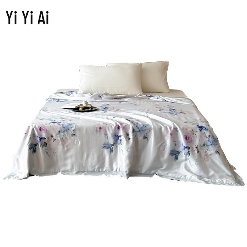 YIYIAI Hanging Garden Printed Lyocell Summer Quilt