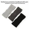 Stylish Knitted Headbands For Women And Girls Soft Fleece Bows Hair Bands Knitted Headband Winter Ear Protection