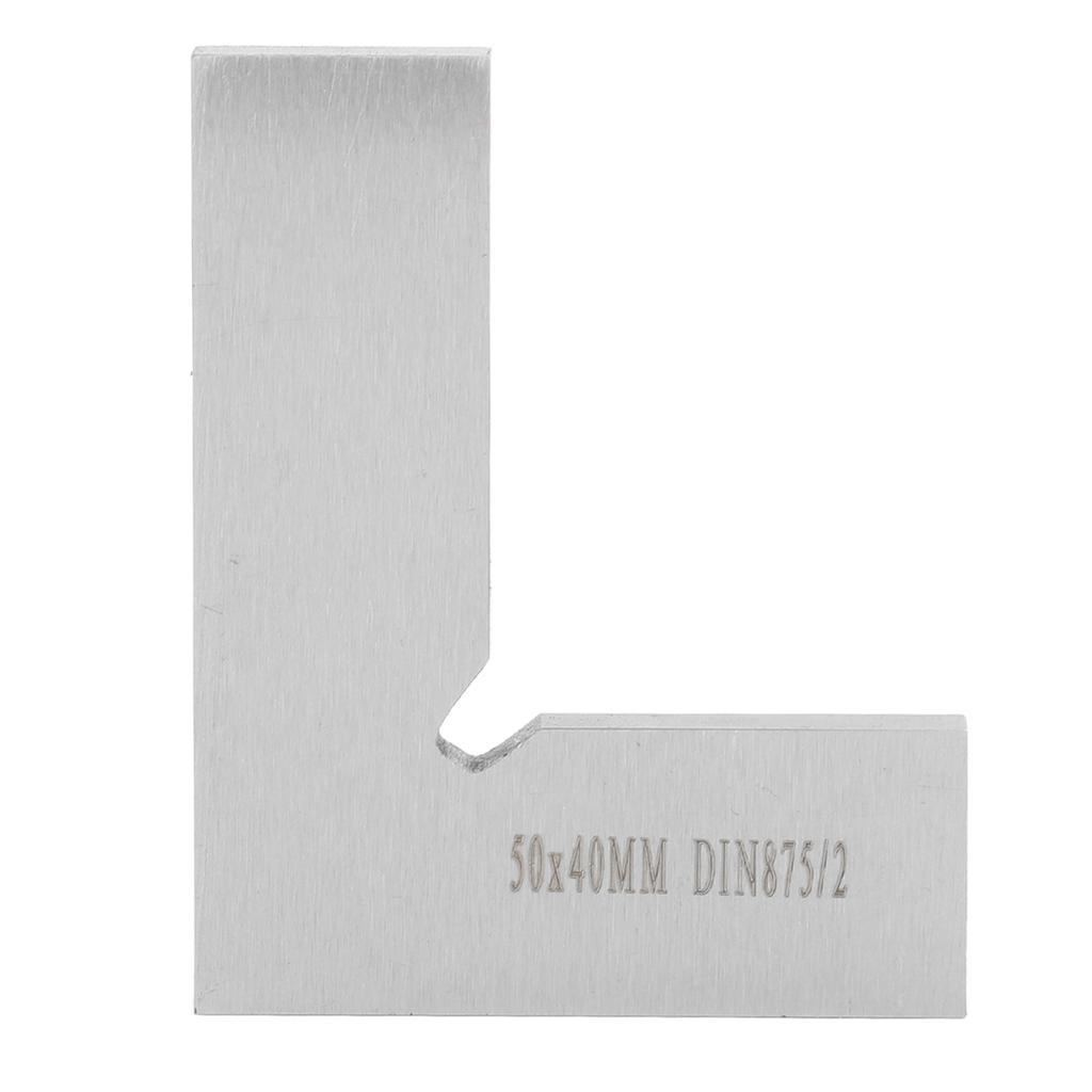 Machinist Square 90 Degree 50x40mm Right Angle Machinist Square Ruler Engineer Tool for Woodworking