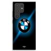 Phone Case - MANIACASE - Samsung Galaxy S23 Ultra - Silicone TPU - BMW Logo - Shiny Black and Blue