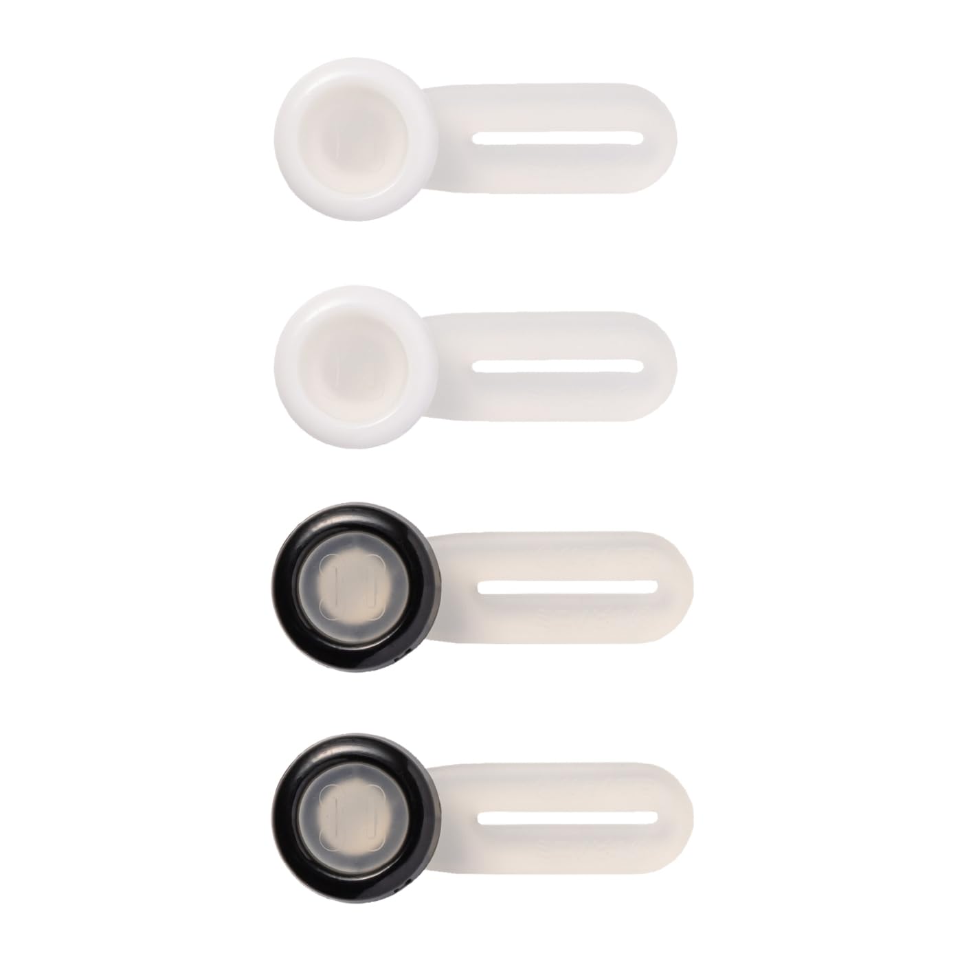 

Seiko Mini Nobil Neck Extender Set 2 Pieces 2cm Size Adjustment White and Black