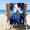 1pc Genshin Impact Wanderer2 Beach Towel, Beach and Seaside Swimming Pool Equipment, Fashion Pattern, Rectangular, Travel Essentials