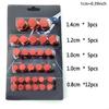 30pcs Motorcycle Screw Decoration Cover Plating Cap for Car Motor Scooters Electric Colored Nut Cover Motorcycle Accessories