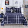 Simple Printed Simple Bed Sheet Single Piece Dormitory Pure Polyester Washed Cotton Single Double Bed Sheet