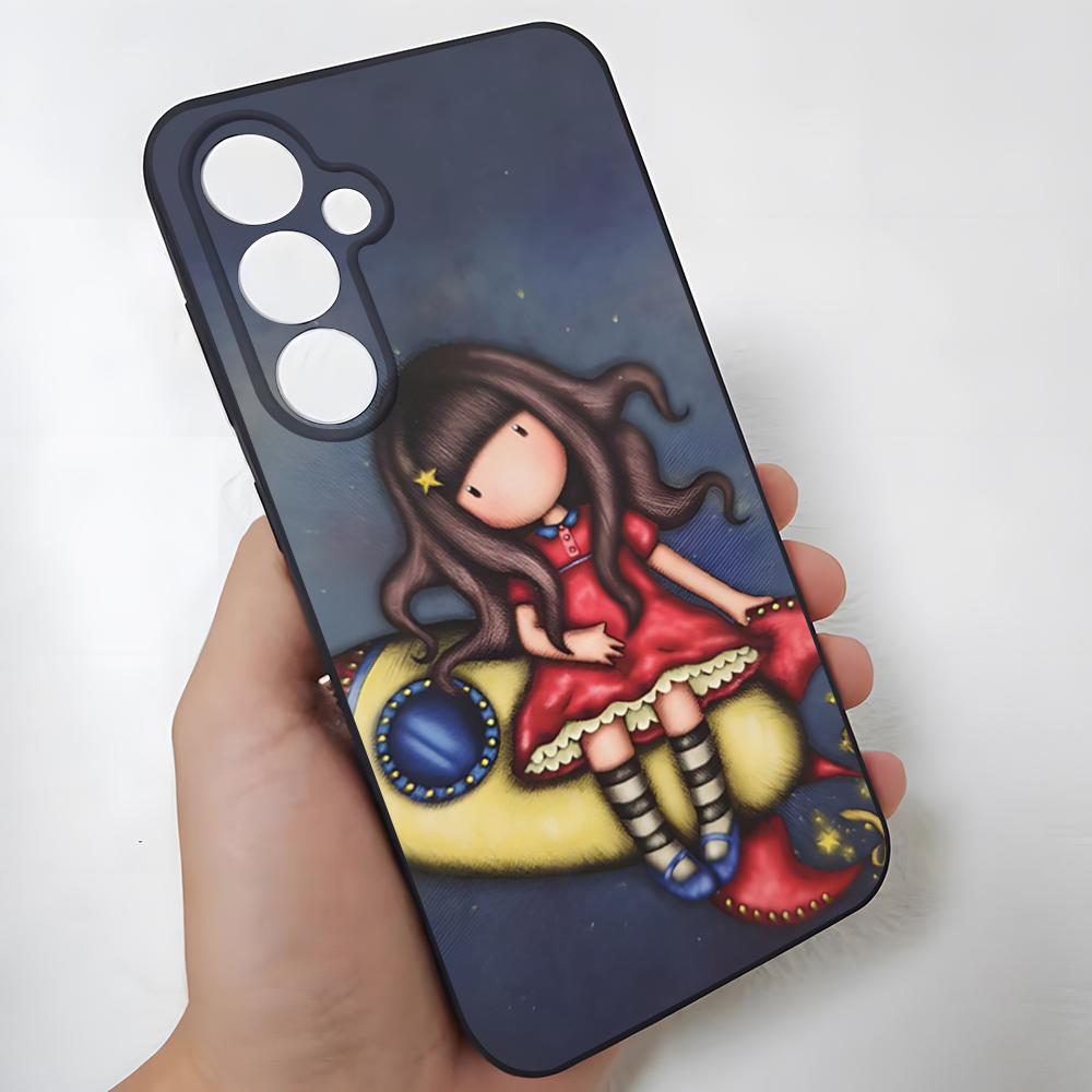 

Japan SantoroS GorjussS Phone Case For Samsung S26 Ultra S25 Edge Ultra S23 S22 S21 S20 Ultra Plus S24 Fe Glass Cover Samsung S22