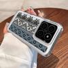 Complex Pattern Transparent Case For Xiaomi 14T 13T Pro Redmi Poco X6 Pro M6 X5 Note 14 Pro 13 12 11 Soft Silicone Shockproof Clear Slim Phone Cover