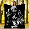 Till Lindemann, lead singer of the German heavy metal rock band Rammstein, blanket for warmth, home decoration for siesta, flannel blanket Y5