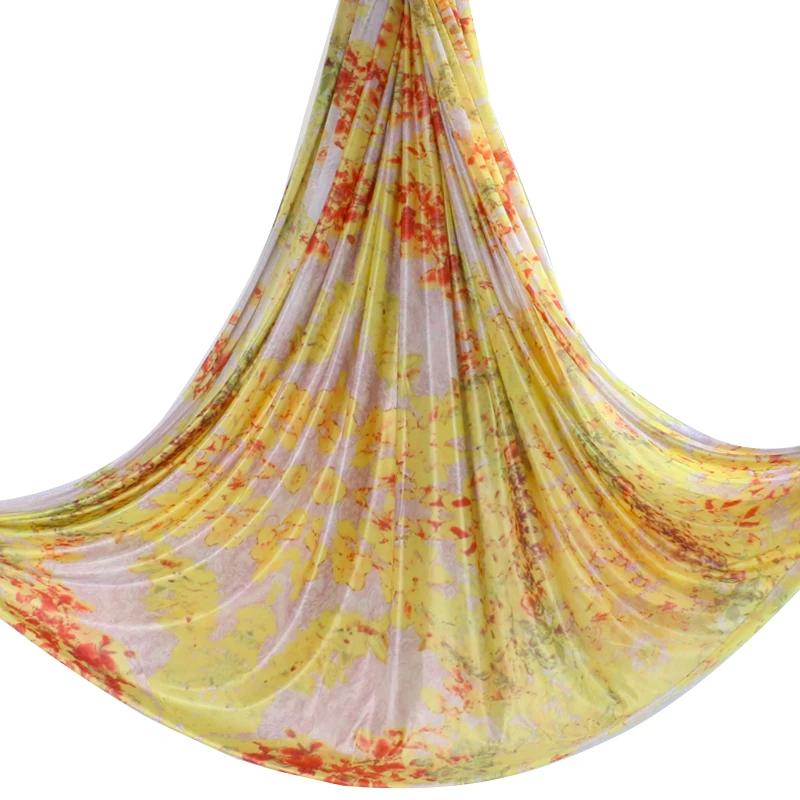 2026 New Aerial Yoga Hammock Fabric Flying Pilates Yoga Swing Silk Aerial Anti-Gravity Traction Device Fitness Yoga Home Gym