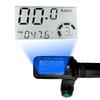 Digital Battery Meter Throttle Grip Electric Bike Handlebar Adjustable Speed Control for Most Model