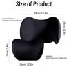Car Headrest & Lumbar Support Cushion Kit, Ergonomic Driving Fatigue Relief Seat Memory Foam Neck Back Rest Pillows