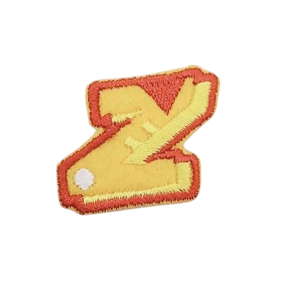 

Cute Colorful English Letters Embroidered Patches Creative Self-Adhesive Appliques DIY Craft Decorations Z