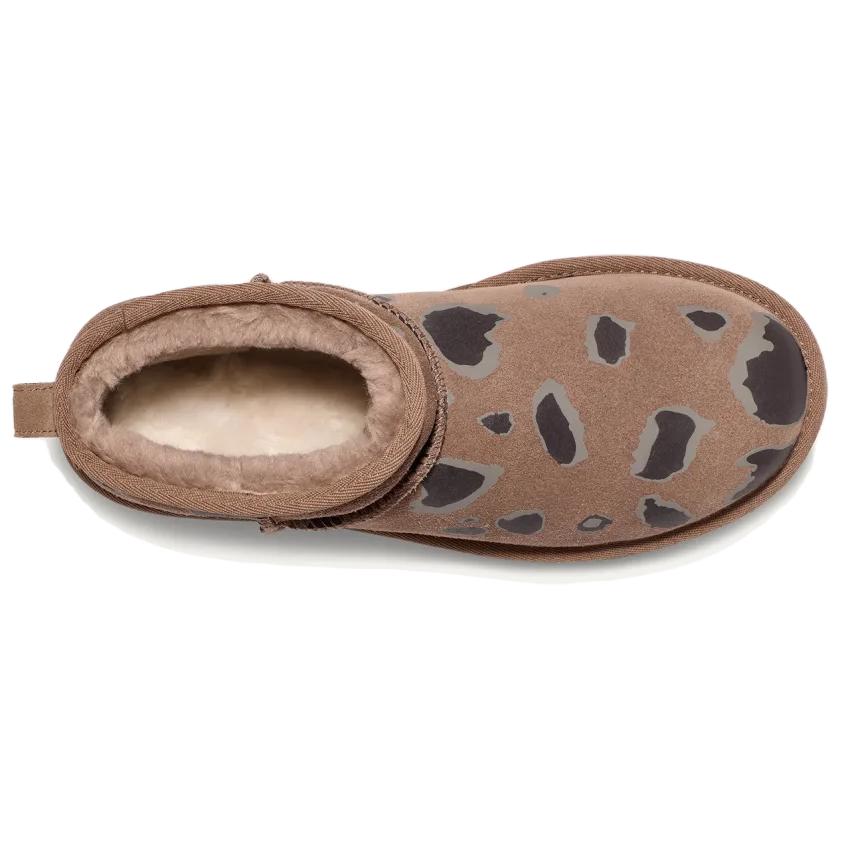 UGG Klassisk Ultra Mini Appaloosa Mote Komfortable Korte Snøstøvler Dame støvler 1166890-CRBO