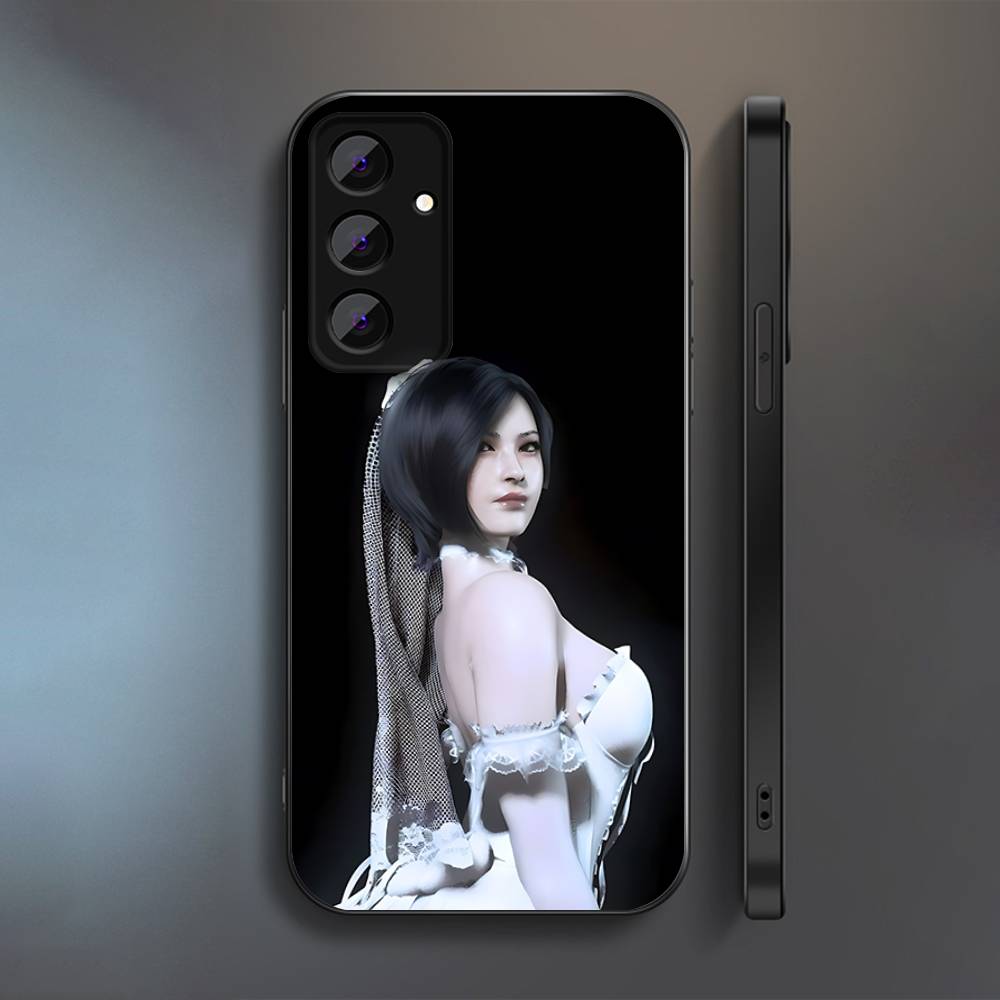 Ada Wong R-Resident E-Evil Phone Case For Samsung S 25,24,23,22,30,21,20,10,9,Ultra,Plus,Lite,FE,5G Black Full-coverage Soft