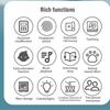 Children's ATM piggy bank plastic ornaments password fingerprint voice recognition money storage cabinet toys