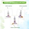 Mamaearth Rosemary Hair Growth Oil For Thicker Stronger Hair | 150ml | Controls Hair Fall | Strengthens Roots | Natural & Safe