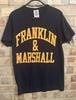 Franklin & Marshall Μπλουζάκι Τοπ Μέγεθος Μικρό 38” Μπλε Μονή Ραφή Κατασκευασμένο στην Ιταλία Unisex T-Shirt
