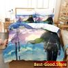 Seraph of the end Beding Set Printed Bed Linen Set With Pilowcase Bed Soft Duvet Cover Soft Single Double Quen Super King-Sized Dimensionsd Dimensions