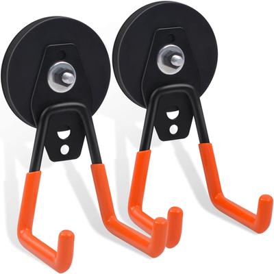 Superstarke magnetische doppelte magnetische 66mm wasserdichte und 25kg Gewicht industrielle Stärke Utility-Haken für Akku-Bohrer und Hängen Metall und