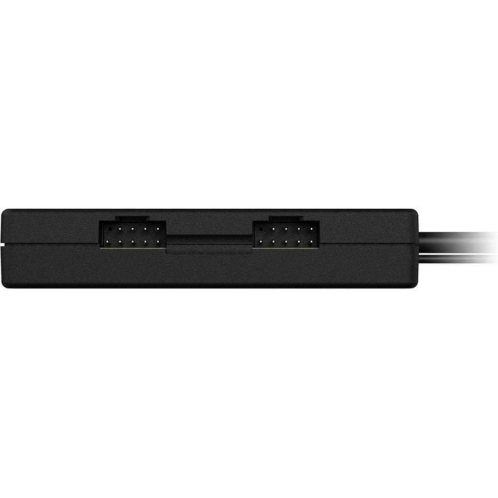 CORSAIR USB Expansion Hub, USB 2.0 Hub for Intel/AMD Motherboards, CC-9310002-WW