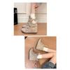 Tacones Mujer Zapatillas de Gancho y Bucle Altas Otoño Invierno Casual Zapatos Deportivos Botines Mujer