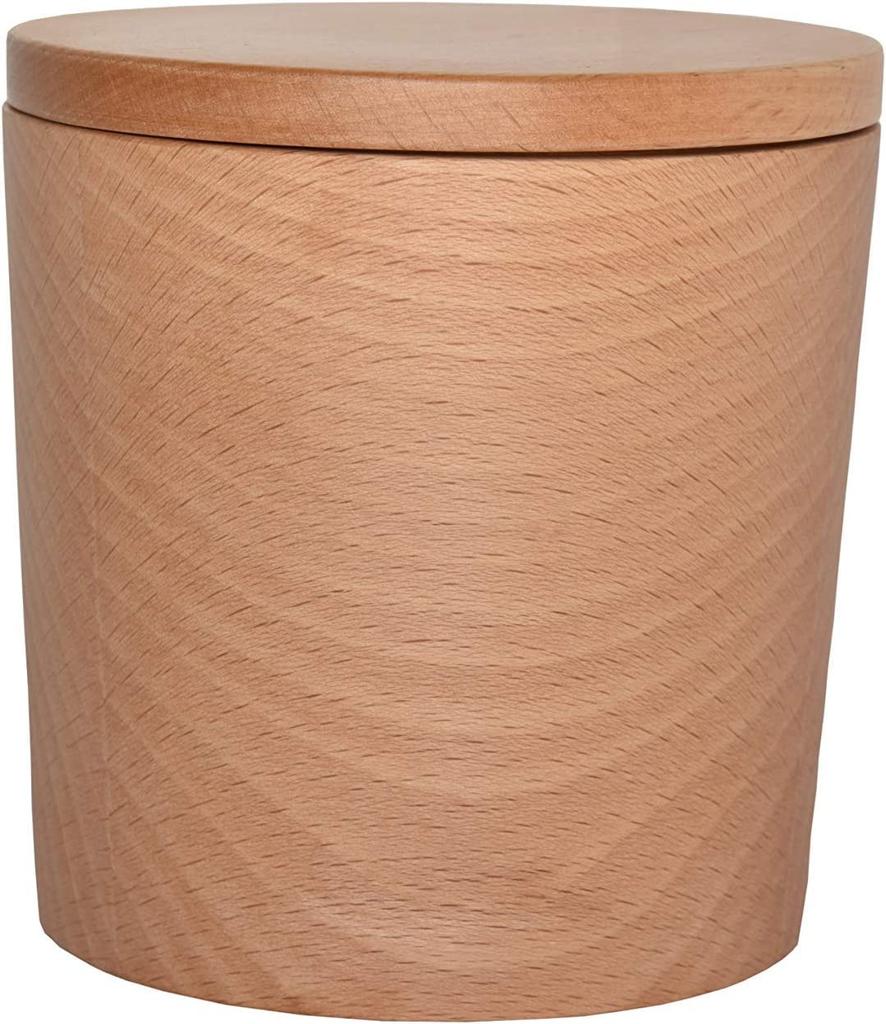 TOUGEI Wooden Canister (Plain) 250ml Wooden Storage Container
