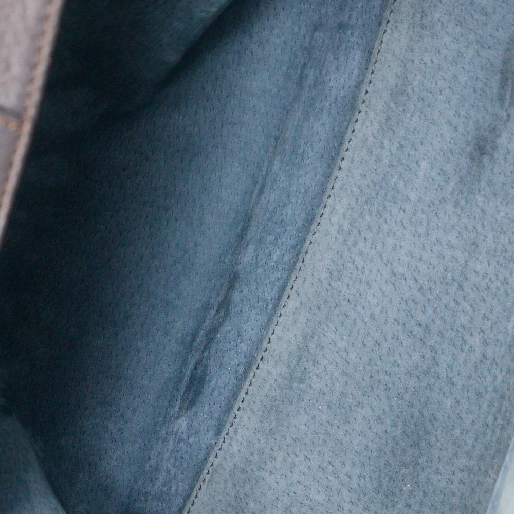 BVLGARI Bvlgari Bvlgari Twist Tote Bag Brown Brown Calfskin Women Used