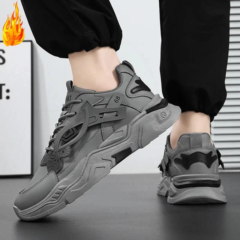 

Student height increasing shoes four season new thick sole men s casual sports shoes soft sole comfortable 39 білий