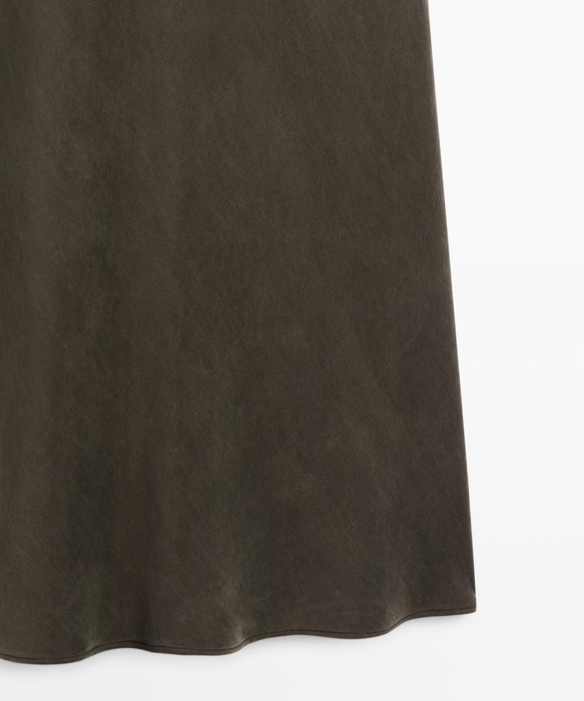 Masimodutti Fluid Lingerie Strap Dress